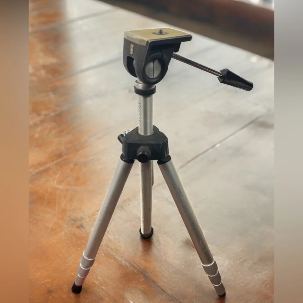 Vintage Slick Camera Tripod - Made in Japan: Portable and Durable